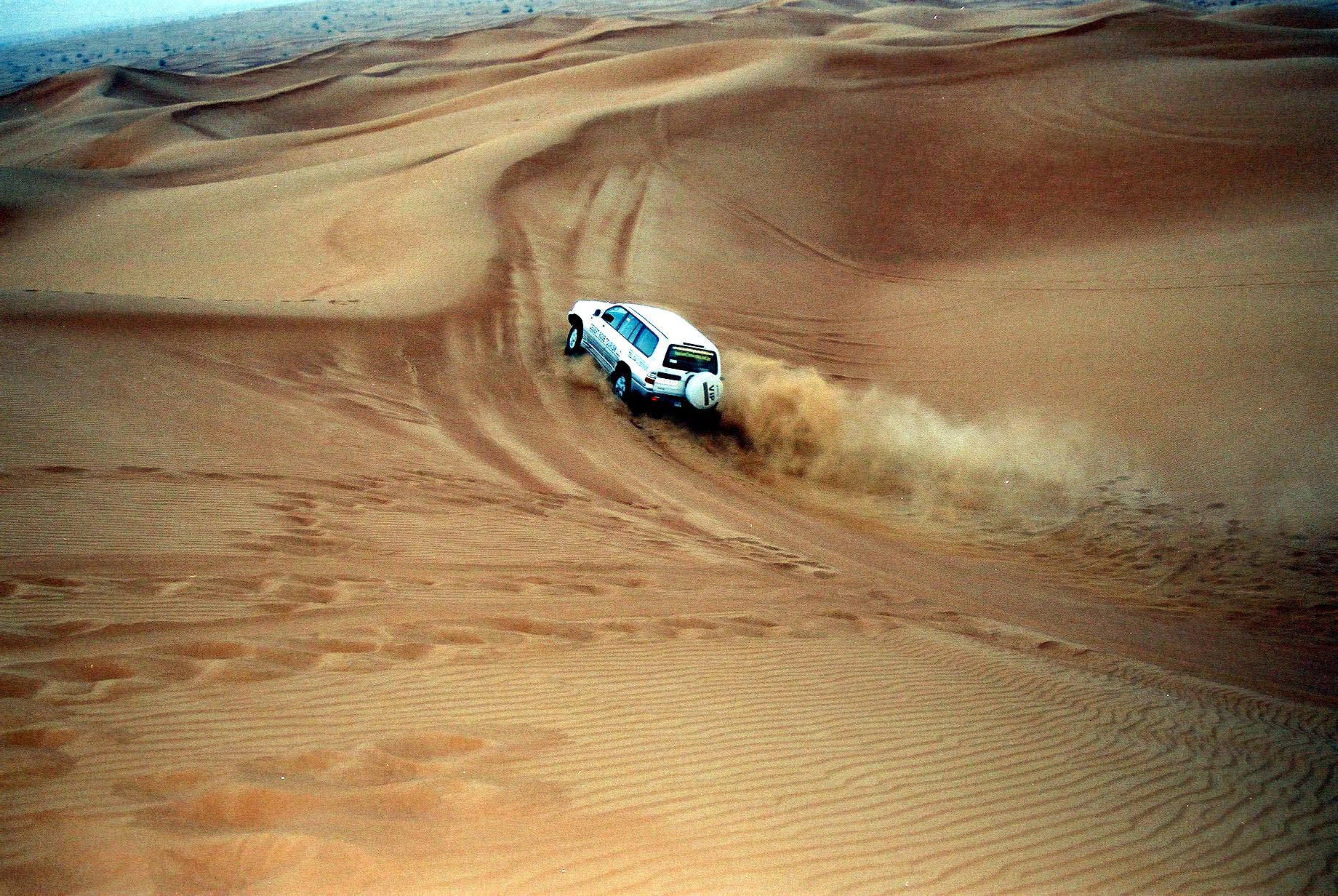 Neogitating dunes, the land cruisers are really good at it